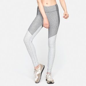 Outdoor Voice 7/8 Tri Tone Leggings grey